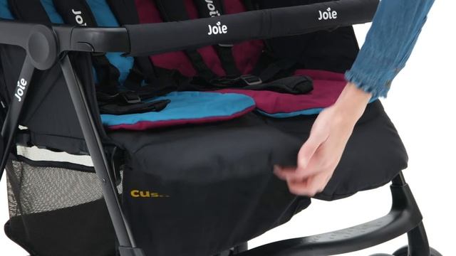 Joie aire™ twin | Lightweight Tandem Pushchair For Newborns & Toddlers смотреть онлайн