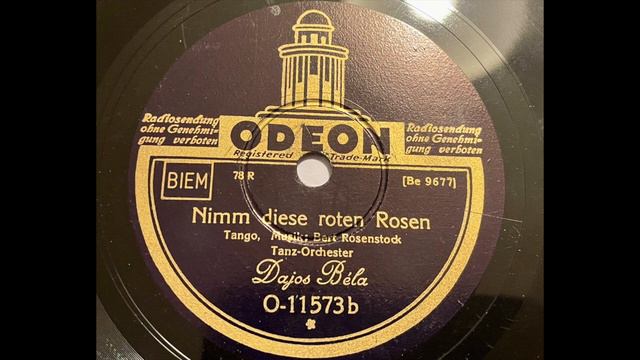 Dajos Bela - Nimm diese roten Rosen смотреть онлайн