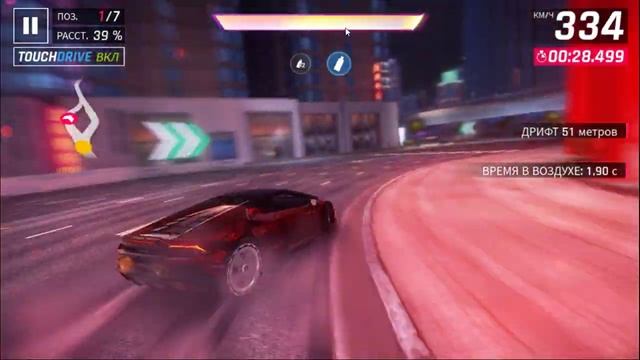 Asphalt 9 Legends Первая гонка проиграна) на монитор сбоку посмотрела перед финишем) смотреть онлайн