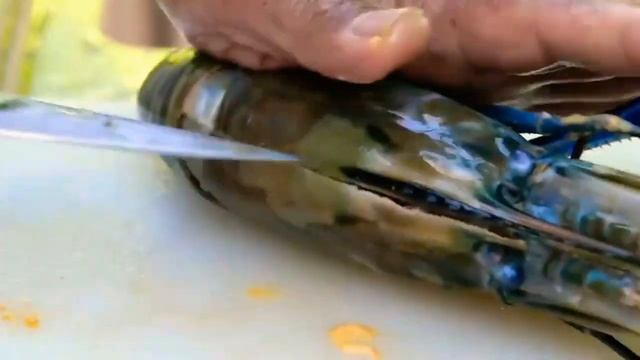 Тайская еда,3 Гигантских (Креветок)Салат из Помело Бангкок Морепродукты Таиланд смотреть онлайн