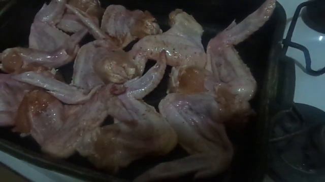 Куриные крылышки с апельсином смотреть онлайн