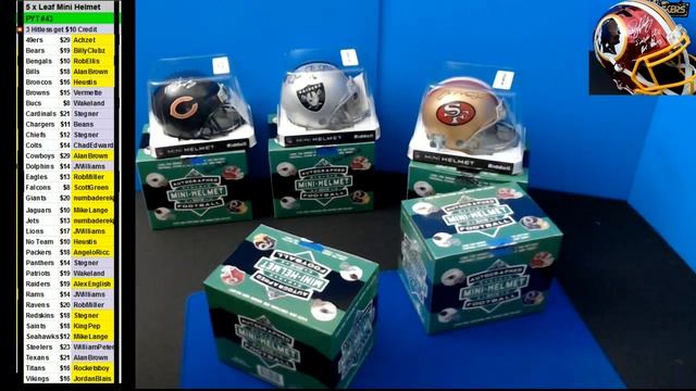 12 21 2019 #43 5 x 2019 Leaf Mini Football Helmets смотреть онлайн