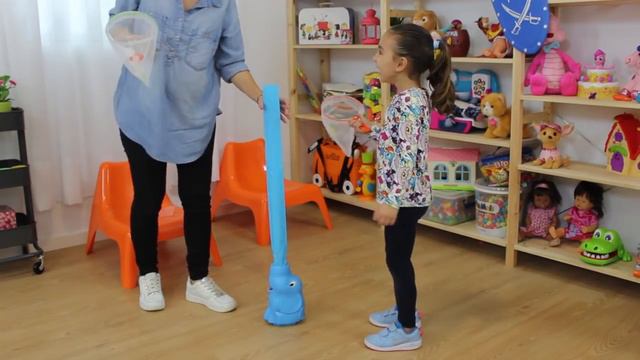 Elefun! Cazamariposas juego para niños! Elefante de juguete con mariposas. смотреть онлайн