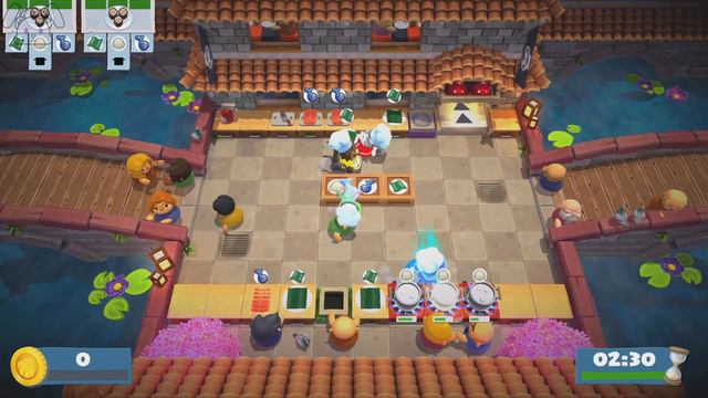 AHHH...THE CHAOS! | Overcooked! 2 (w/ Peeps) #1