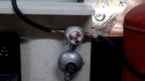 Рампа для объединения пропановых баллонов с переключающим клапаном (газобаллонная установка)