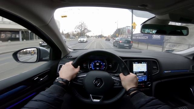 NEW RENAULT MEGANE GRANDTOUR GT LINE TCE 160 EDC POV TEST DRIVE 4K (2020)