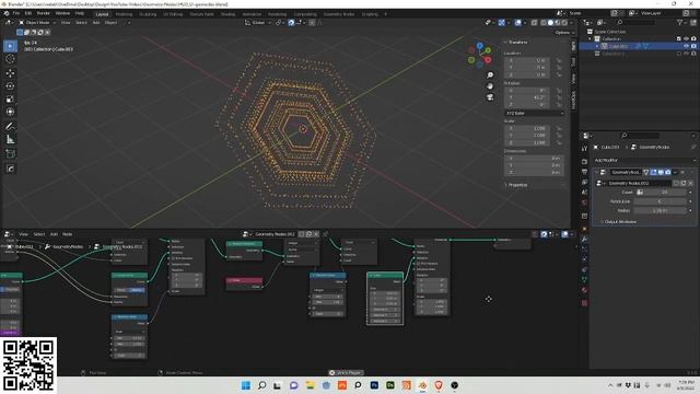 Blender Tutorial | Geometry Nodes #1: Anime HUD смотреть онлайн