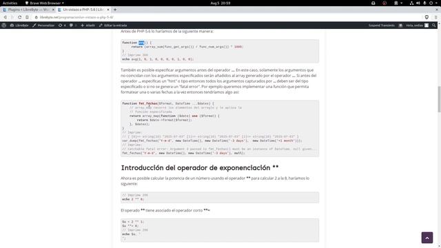 ¿Qué es lo nuevo en PHP 5.6? смотреть онлайн