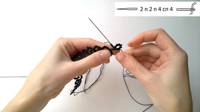 Needle tatting. 1 pattern - 3 bracelets DIY / Фриволите иглой. 1 мотив - 3 браслета смотреть онлайн