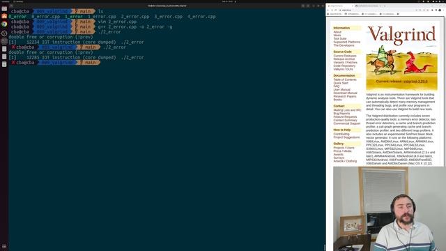 Software Development with C++: Debugging with Valgrind смотреть онлайн