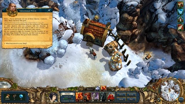 Let's Play Kings Bounty Crossworlds Impossible Mage # 29 dwarfs смотреть онлайн