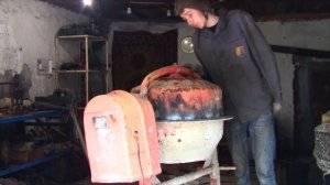 Ремонт Бетономешалки. Устранение люфта своими руками!