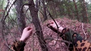 БУШКРАФТ, ПОХОД В ЛЕС | BUSHCRAFT | Армейская плащ-палатка, газовая горелка