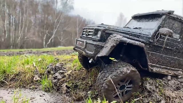 Mercedes G500 4x4 | TRX4 | MUD Racing | Rc4wd | Vol.2 смотреть онлайн