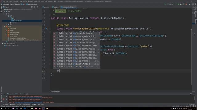 Java | Как сделать бота с Discord API, хостинг Heroku