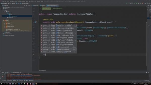 Java | Как сделать бота с Discord API, хостинг Heroku