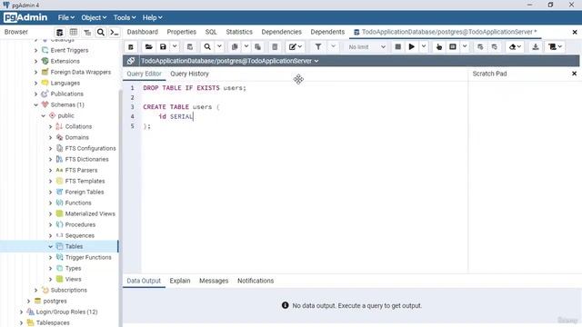 005 FastAPI Project PostgreSQL Create Database Table смотреть онлайн