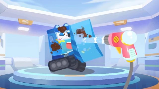 Little Panda Truck Team - Build The City And Help The Residents - Babybus Game Video смотреть онлайн