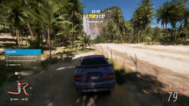 Forza Horizon 5 "Cascada Fuerte" Speed Trap with Ford Mustang '00 смотреть онлайн