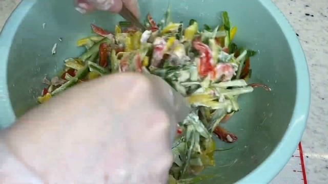 Простой и вкусный салат «светофор»! смотреть онлайн
