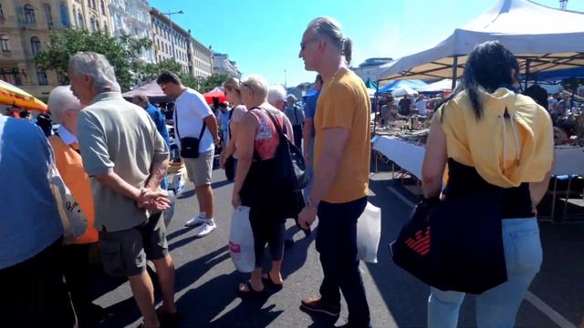 Влог из Австрии (австрийские каникулы). Самый большой блошиный рынок Европы. Вена. смотреть онлайн
