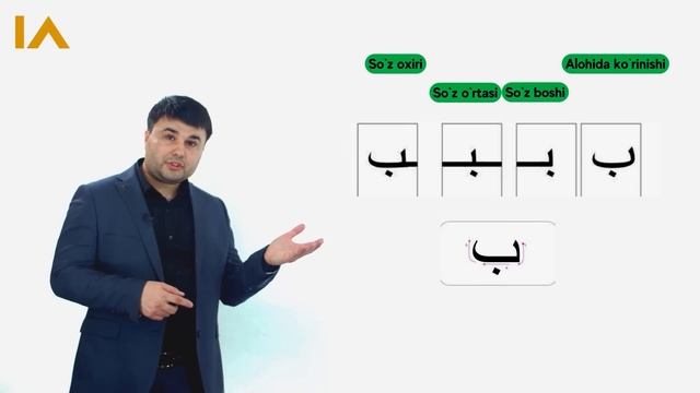 Arab tili alifbosi | 1-dars | Arab tilini 0 dan o'rganish смотреть онлайн