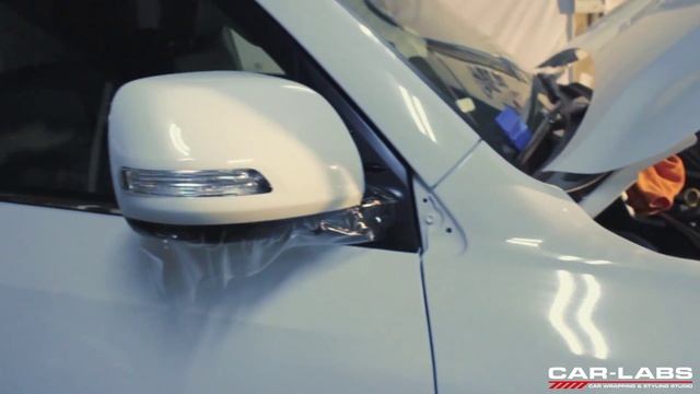 Toyota Landcruiser - Оклейка в защитную антигравийную пленку by CAR-LABS смотреть онлайн