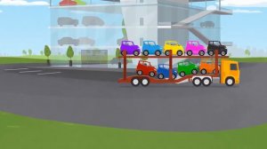 ДОКТОР МАШИНКОВА   Автовоз и потерянная машинка   Мультики для детей про машинки   Учим цвета