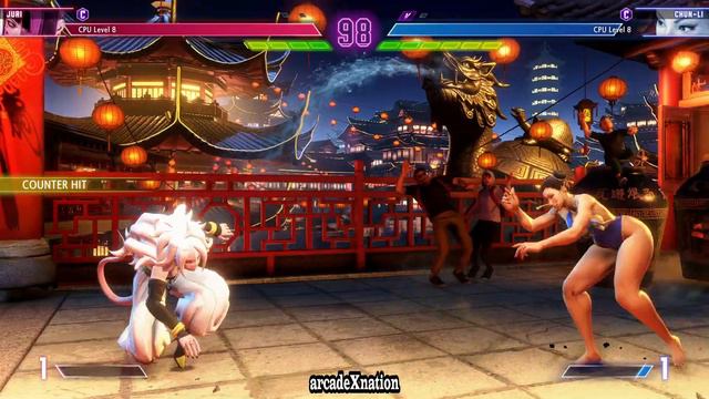 Juri (ANDROID 21) VS Chun li - Street Fighter 6 (Extreme AI) смотреть онлайн
