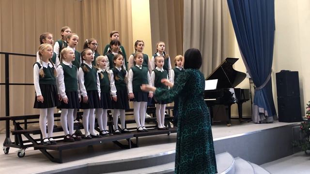 Младший хор «Акварель» муз. Е.Кузиной «Россия» смотреть онлайн