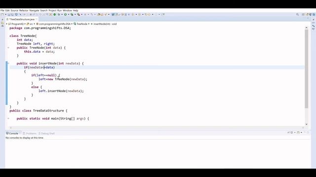 Tree Data Structure without Java Collection Framework смотреть онлайн