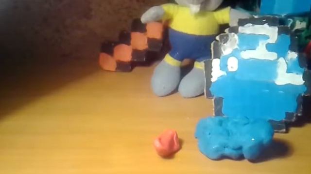 Что будет если смешать пластилин и солёное тесто?Ответ здесь!!! смотреть онлайн