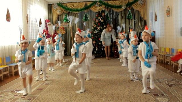 г.Нальчик новогодний утренник гр."Пчёлка" Д.С.№5 смотреть онлайн