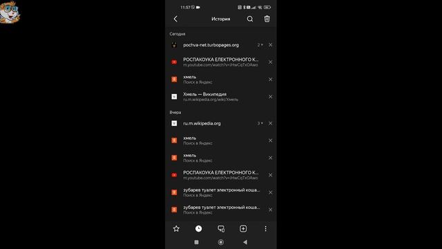Как Очистить Историю Просмотров в Яндекс Браузере на Телефоне в 2023 году смотреть онлайн