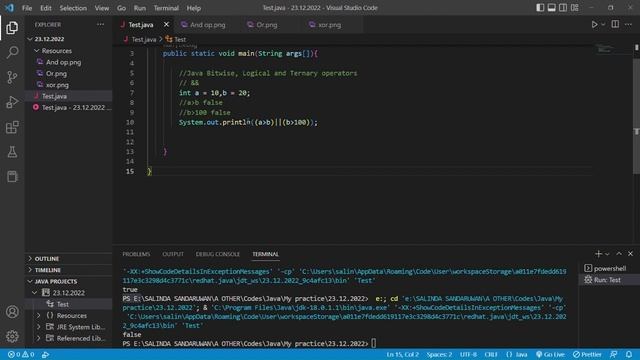 Tutorial 7 Java Logical operators смотреть онлайн