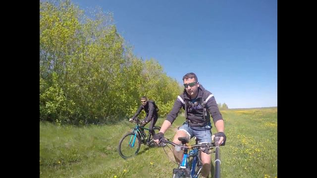 Велопрогулка близ Кунтечей 14.05.2016 смотреть онлайн