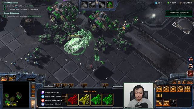 Swann SOLO, without Heroes or Top Bars! | Starcraft II: Co-Op смотреть онлайн