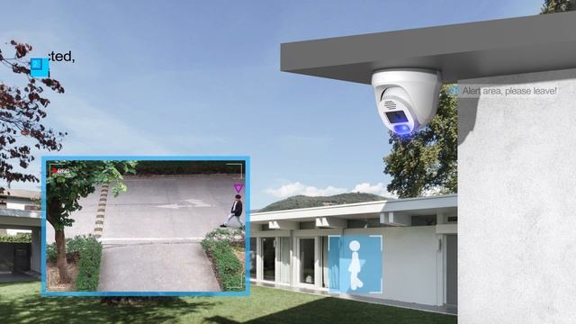 TECHAGE POE ONVIF IP Camera,8MP Secuirty Camera With Full Color Nght View, XM-DM27SP-AI-80N