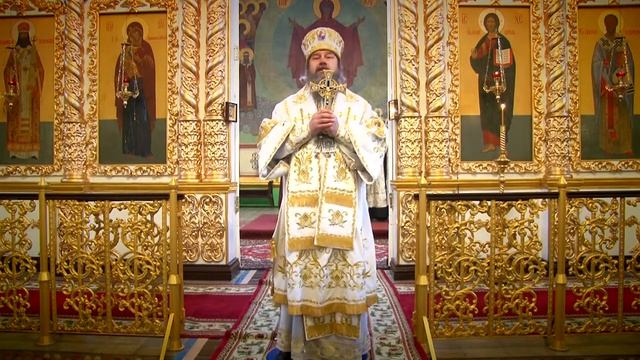 Проповедь епископа Максима на Литургии в престольный праздник храма Елецкой иконы Божией Матери смотреть онлайн