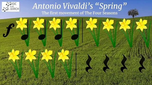 Vivaldi's "Spring" Rhythm Activity смотреть онлайн