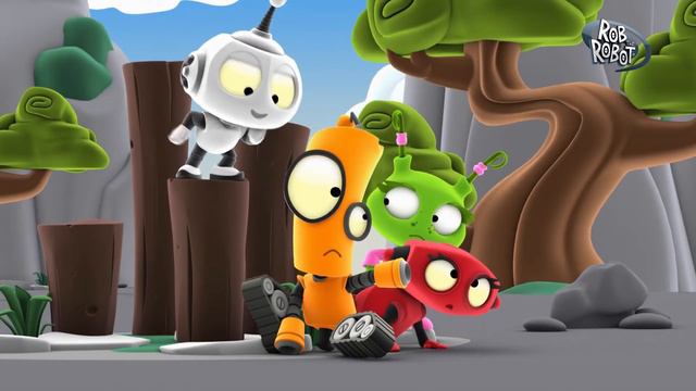 Does Orbit Have A Twin? | Rob The Robot | Toddler Learning Video смотреть онлайн