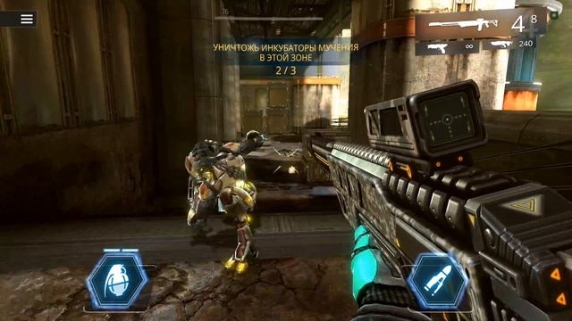 Shadowgun Legends - Самый крутой шутер на телефоны!!! Обзор и геймплей!!! смотреть онлайн
