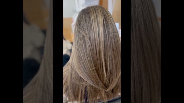 Выход из черного , аиртач , мелирование , осветление волос , окрашивание волос . Шикарный результат