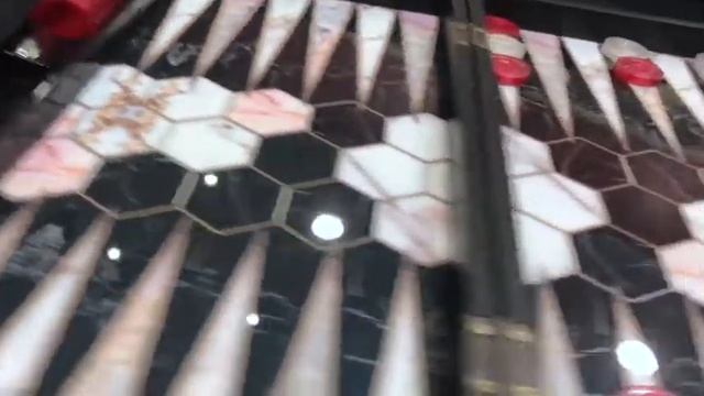 Нарды с баром "Геометрия" YG60901. Backgammon, checkers, chess, board games. LawNard смотреть онлайн