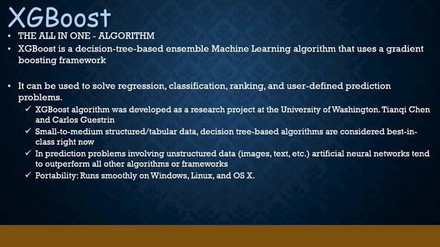What is XGBoost? - DIY-8 (Watch the next video #9 for XGBoost example) смотреть онлайн