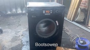 Brick in a Beko washing machine