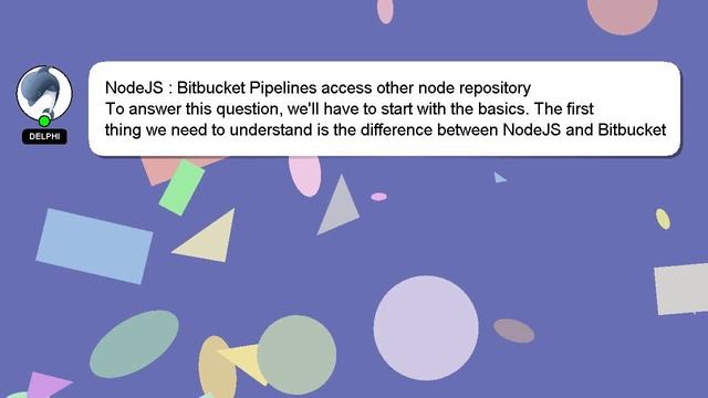NodeJS : Bitbucket Pipelines access other node repository смотреть онлайн