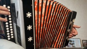 Калина красная. Вступление. Как играть. Разбор на гармони.