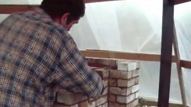 Строительство угловой печи барбекю. www.stovestroy.ru смотреть онлайн