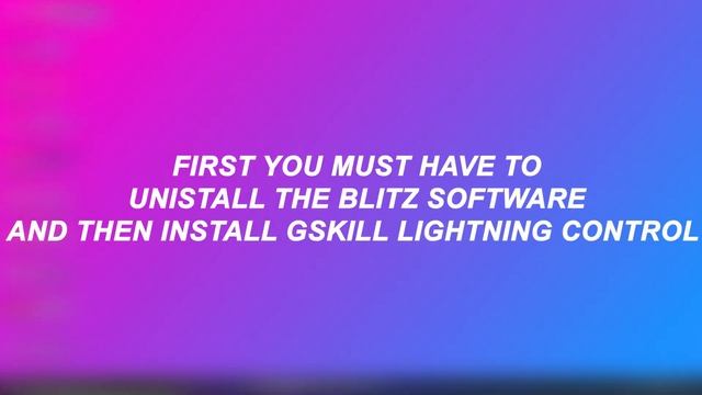 FIX TEAM DELTA RAM RGB NOT DETECTED BY BLITZ RGB SOFTWARE! смотреть онлайн